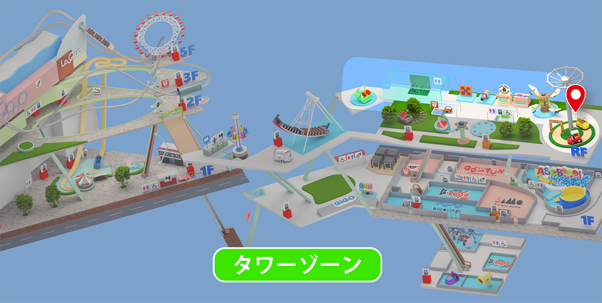 ZOOターボ！ZOOカート！map